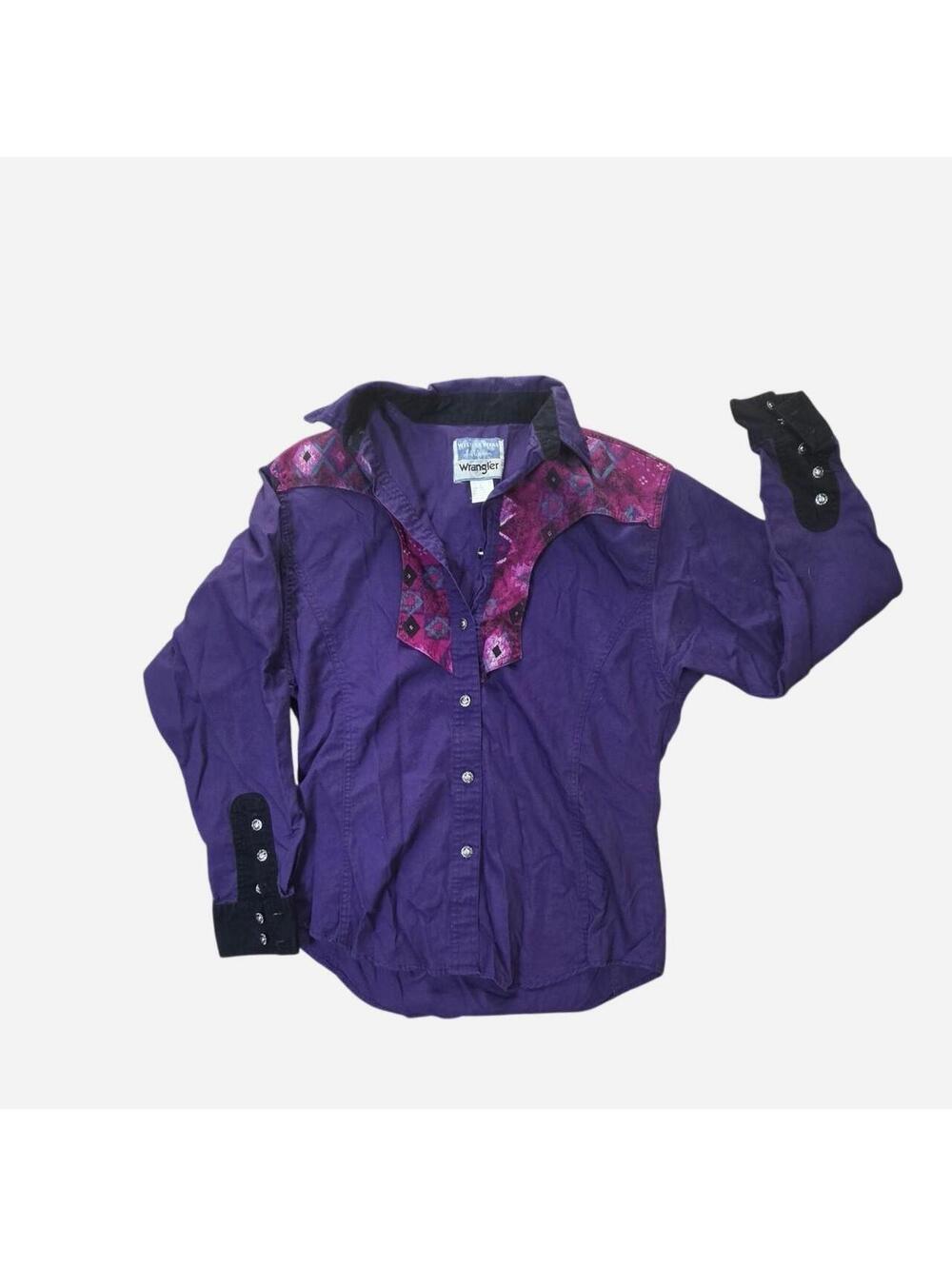 Wrangler Women's Purple Shirt